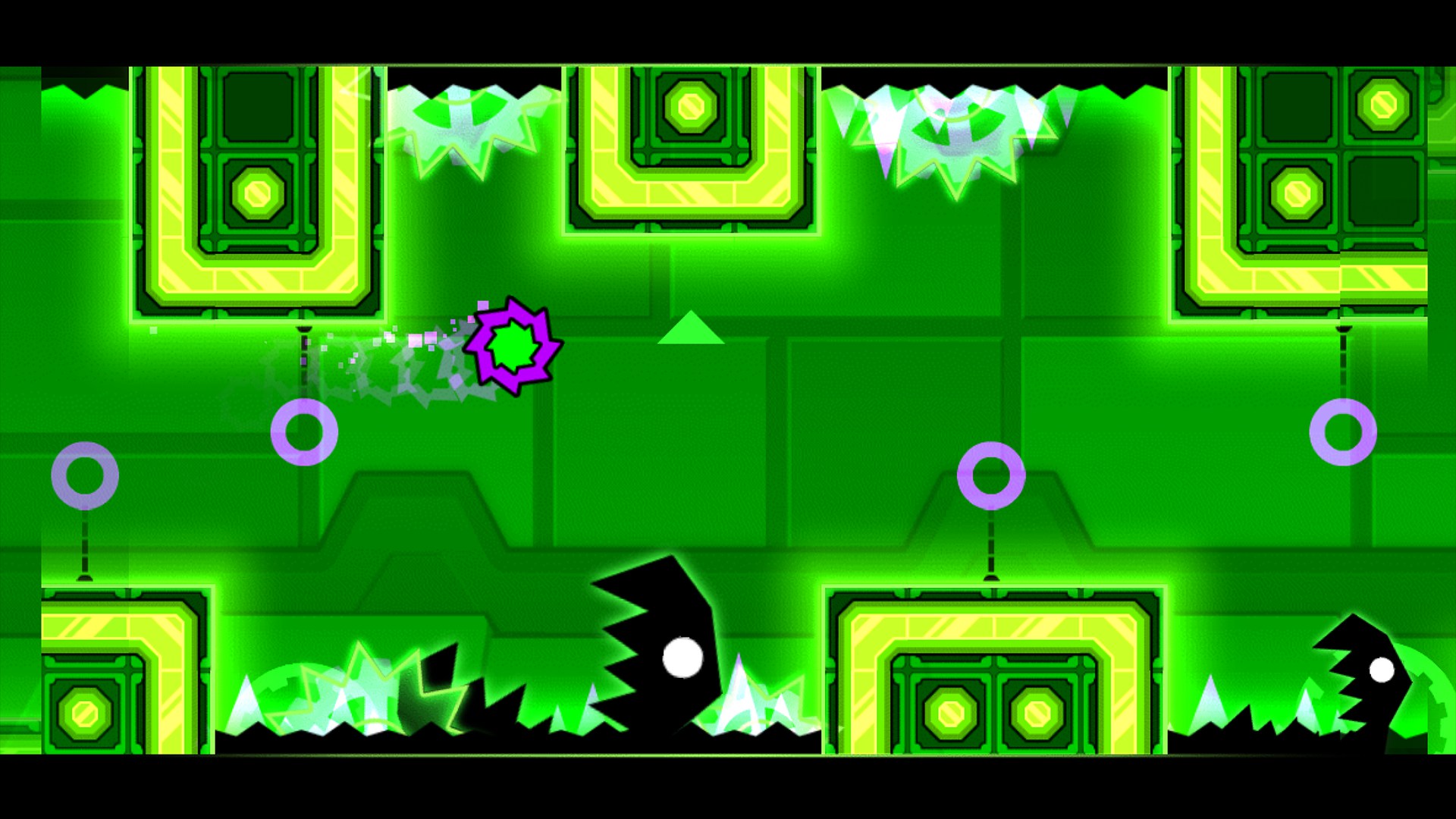 geometry dash change background color