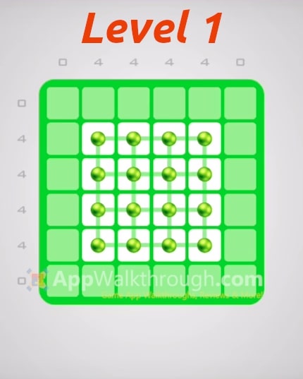 Logic Dots 2 – Pack 6×6 Level 1 Walkthrough