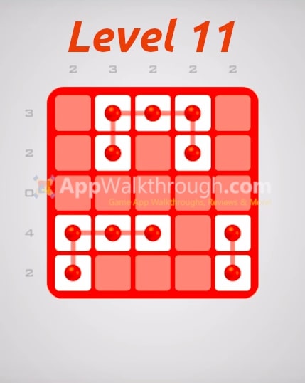 Logic Dots 2 – Pack 5×5 Level 11 Walkthrough