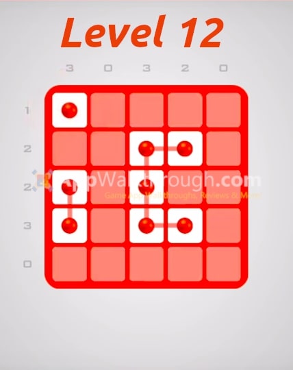 Logic Dots 2 – Pack 5×5 Level 12 Walkthrough