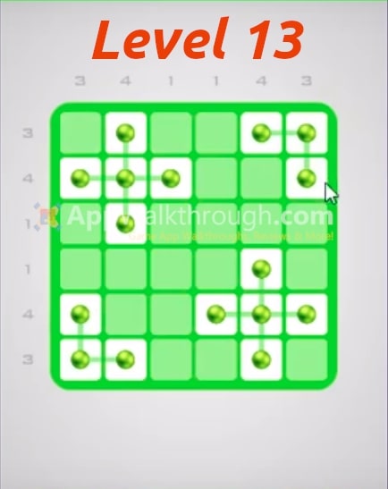 Logic Dots 2 – Pack 6×6 Level 13 Walkthrough