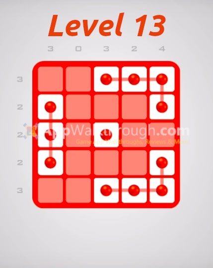 Logic Dots 2 – Pack 5×5 Level 13 Walkthrough