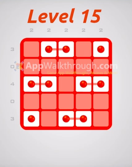 Logic Dots 2 – Pack 5×5 Level 15 Walkthrough