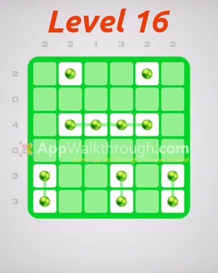 Logic Dots 2 – Pack 6×6 Level 16 Walkthrough
