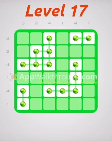 Logic Dots 2 – Pack 6×6 Level 17 Walkthrough
