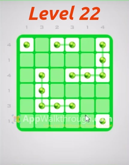 Logic Dots 2 – Pack 6×6 Level 22 Walkthrough