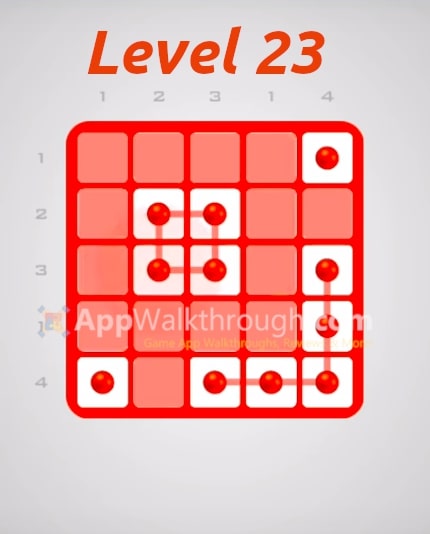 Logic Dots 2 – Pack 5×5 Level 23 Walkthrough