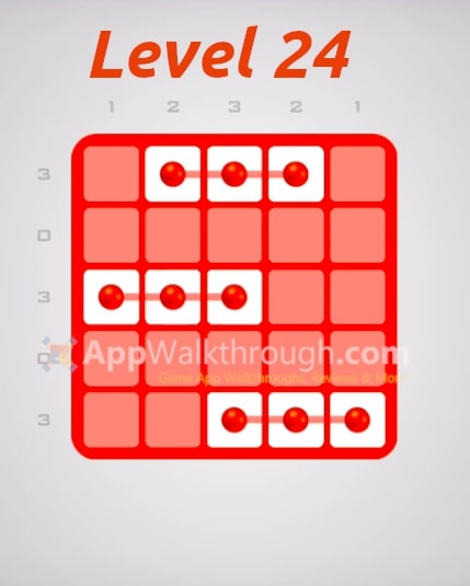 Logic Dots 2 – Pack 5×5 Level 24 Walkthrough