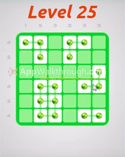 Logic Dots 2 – Pack 6×6 Level 25 Walkthrough