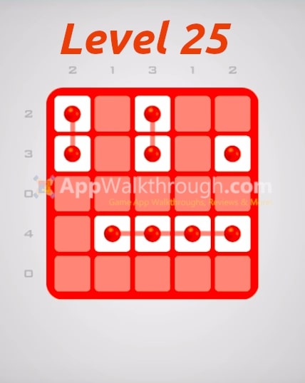 Logic Dots 2 – Pack 5×5 Level 25 Walkthrough