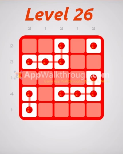 Logic Dots 2 – Pack 5×5 Level 26 Walkthrough