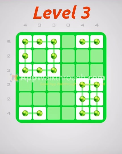 Logic Dots 2 – Pack 6×6 Level 3 Walkthrough