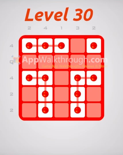 Logic Dots 2 – Pack 5×5 Level 30 Walkthrough