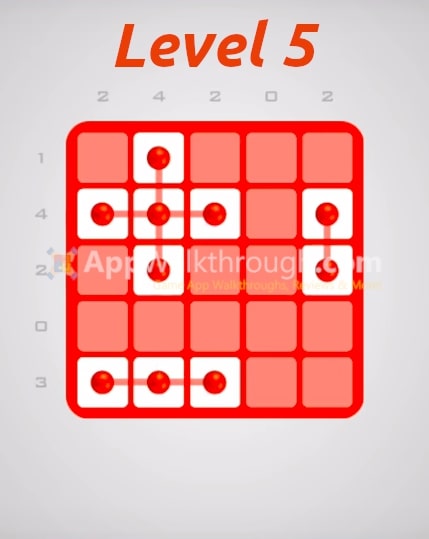 Logic Dots 2 – Pack 5×5 Level 5 Walkthrough