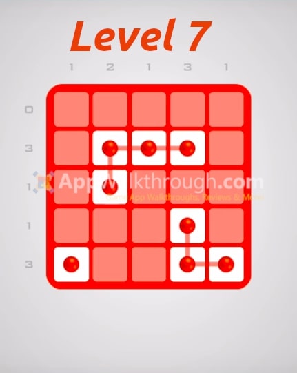Logic Dots 2 – Pack 5×5 Level 7 Walkthrough