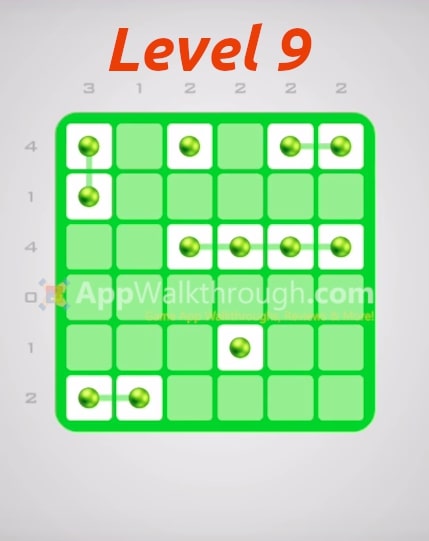 Logic Dots 2 – Pack 6×6 Level 9 Walkthrough