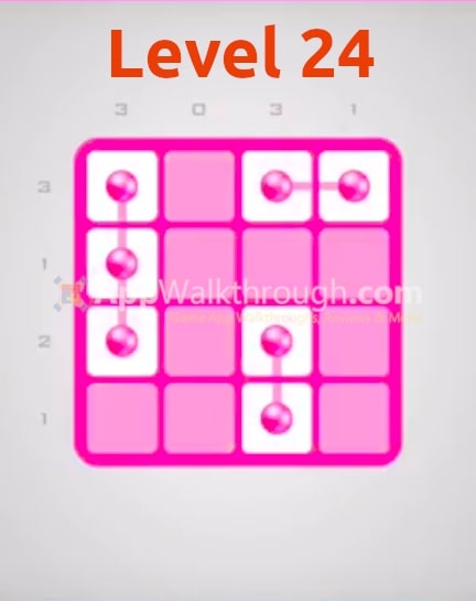 Logic Dots 2 – Pack 4×4 Level 24 Walkthrough